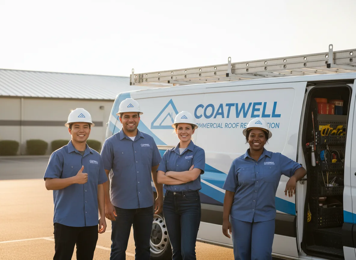 Commercial roof coating company in Weymouth, MA